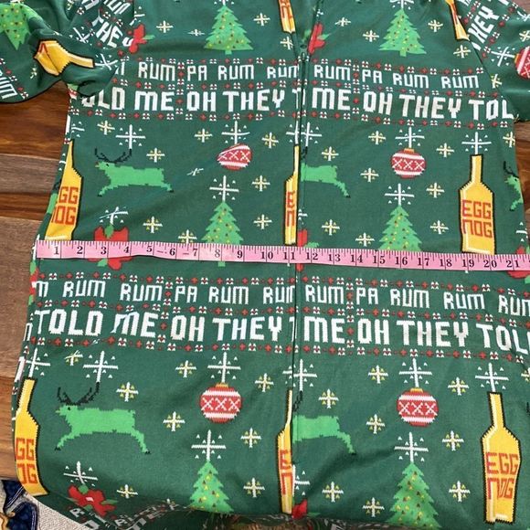Rum themed Christmas Pajamas Large - Picture 10 of 11